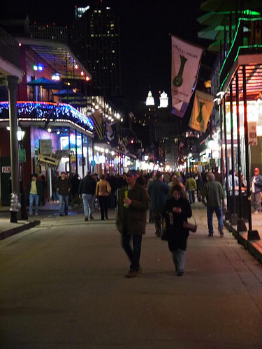 Bourbon Street - New Orleans 